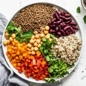 Featured image for How Blue Zones Flexitarian Diets Use Legumes Whole Grains for Health